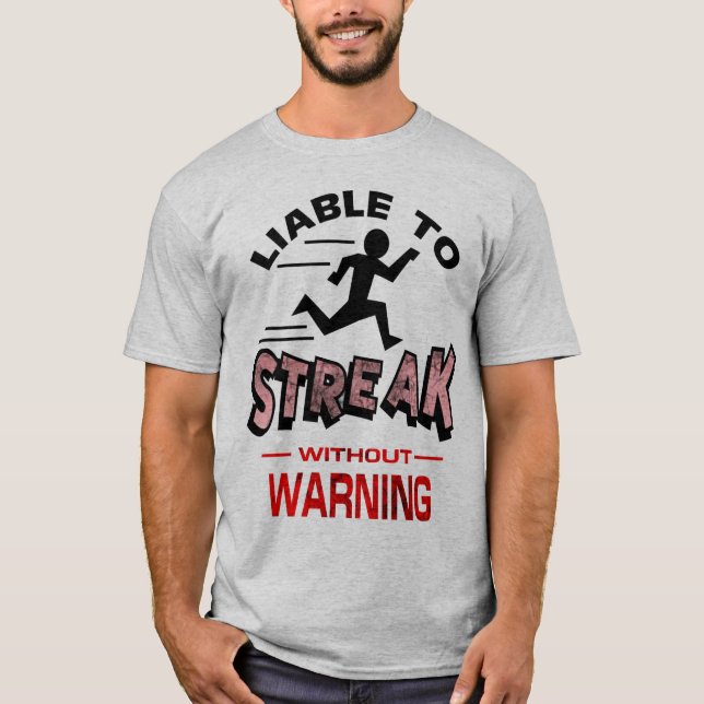 Camiseta Streakers - Responsable de streaming (Anverso)
