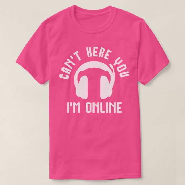 Camiseta Streamer en línea 1 (Diseño del anverso)