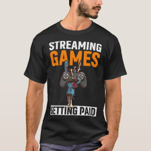 Camiseta Streaming de juegos de PC pagados
