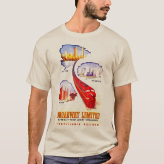 Camiseta Streamliner de Pennsylvania Railroad Broadway Limi