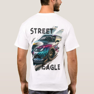 Camiseta Street Eaglwear – Lifestyle de automóvil a la deri