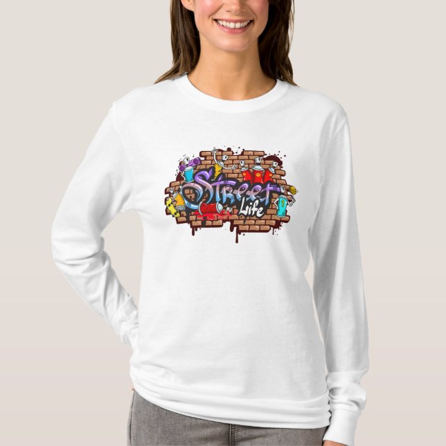 Camiseta Street Life (Anverso)