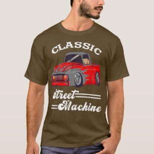 Camiseta Street Machine Classic Pickup Truck Custom Hot Rod