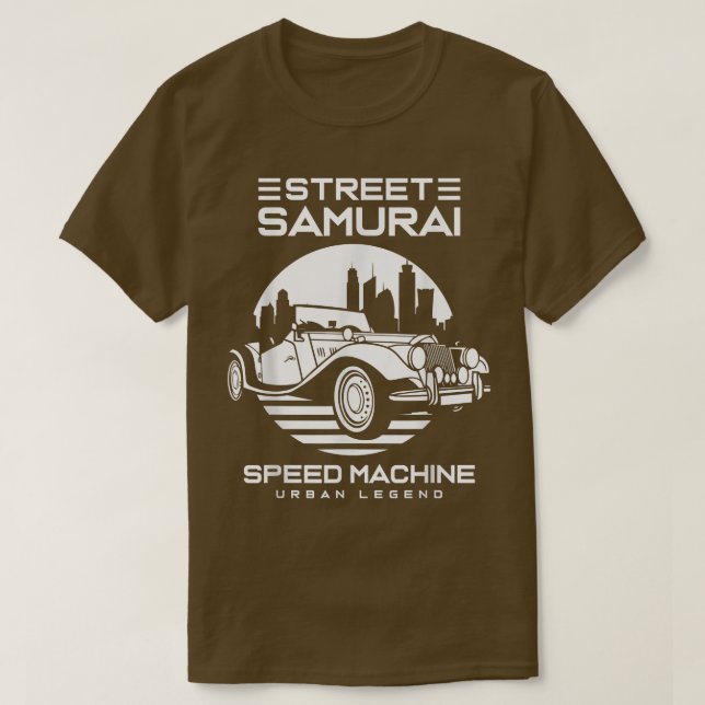 Camiseta Street samurai speed machine urban legend  (2) (Diseño del anverso)
