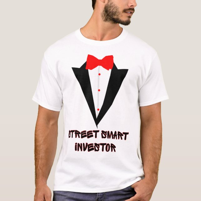 Camiseta Street Smart Wall Street doble inversor de identid (Anverso)