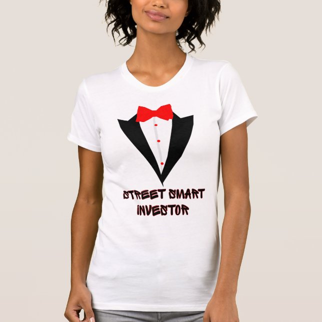 Camiseta Street Smart Wall Street doble inversor de identid (Anverso)