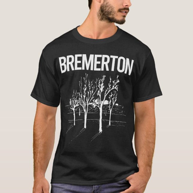Camiseta Street Trees Bremerton (Anverso)