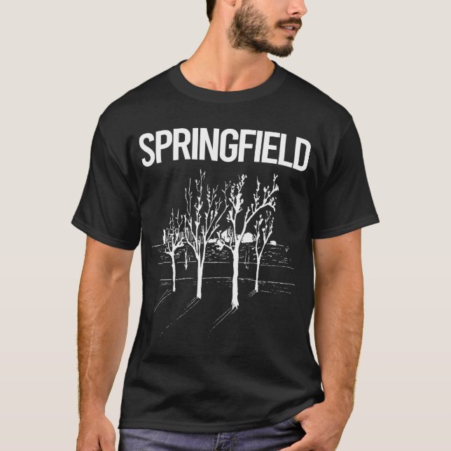 Camiseta Street Trees Springfield (Anverso)