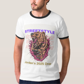 Camiseta Streetstyle Bear Claw Shirt – Custom Urban Graphic