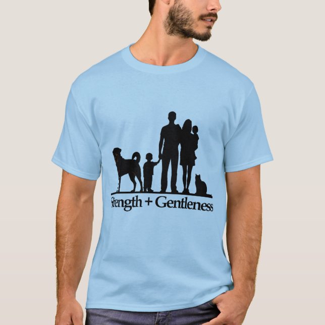 Camiseta Strength + Gentleness (Anverso)