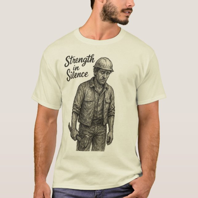 Camiseta Strength in Silence (Anverso)