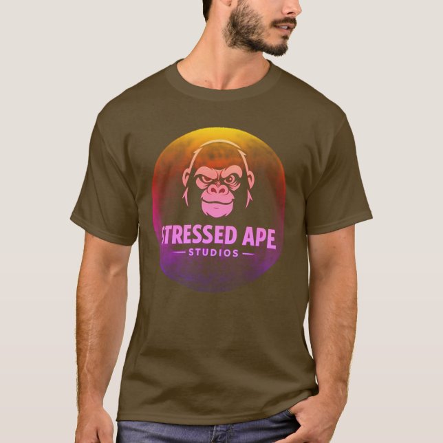 Camiseta Stressed Ape Studios - Burbuja (Anverso)