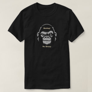 Camiseta Stressed Ape Studios- ¡Mono! No Oveja