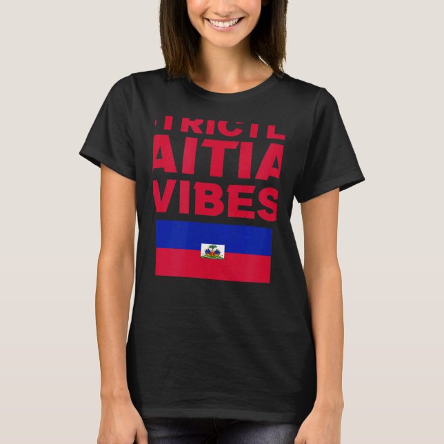 Camiseta Strictly Haitian Vibes Haiti West Indian Day Carni (Anverso)