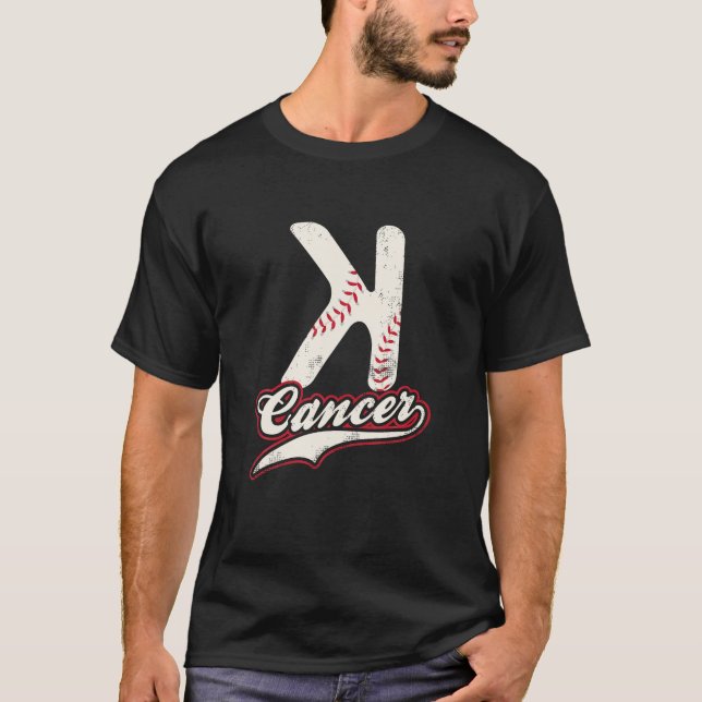 Camiseta StriKe Con Cáncer En Camisas De Béisbol A (Anverso)