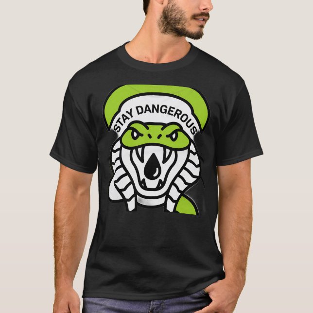 Camiseta Strike Without Warning Snake Shirt (Anverso)