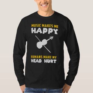 Camiseta Strings of Joy: Adoptar Melodías de Violín en medi