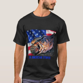 Camiseta Striper del americano de la
