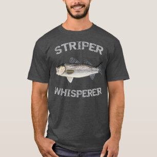 Camiseta Striper Whisperer Striped Bass  Striper Fishing