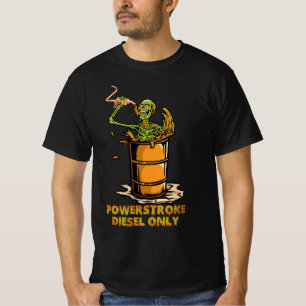 Camiseta Stroke Diesel sólo para el esqueleto de Halloween