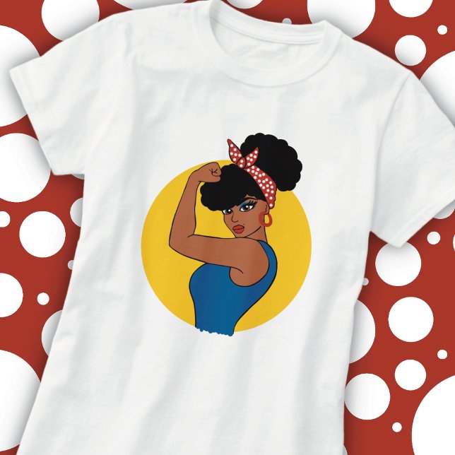 Camiseta Strong Black Woman T-Shirt (Subido por el creador)