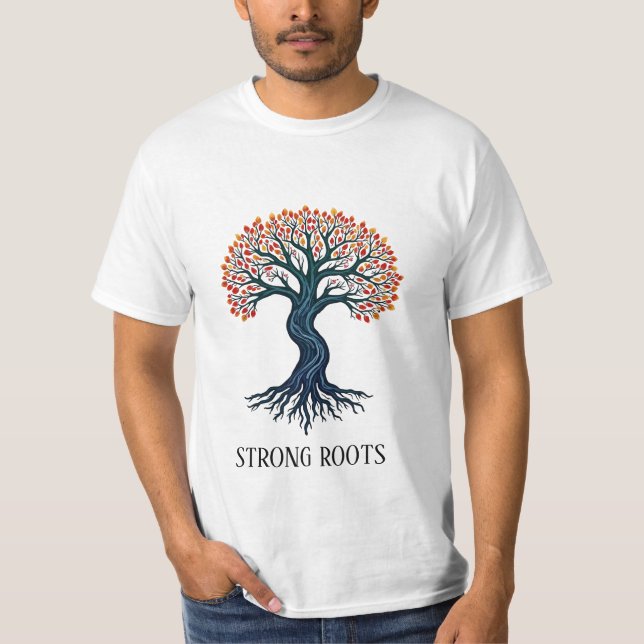 CAMISETA STRONG ROOTS #2 (Anverso)