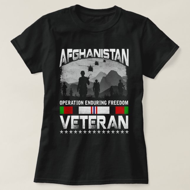 Camiseta Strong Woman Stand Up For Herself Female Veteran F (Diseño del anverso)
