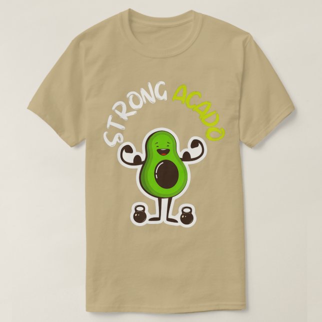 Camiseta Strongacadofunny aguacado (Diseño del anverso)