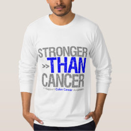 Camiseta Stronger Than Cancer - Colon Cancer
