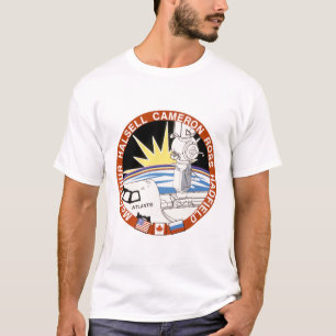 Camiseta Sts-74 (parche de misión)