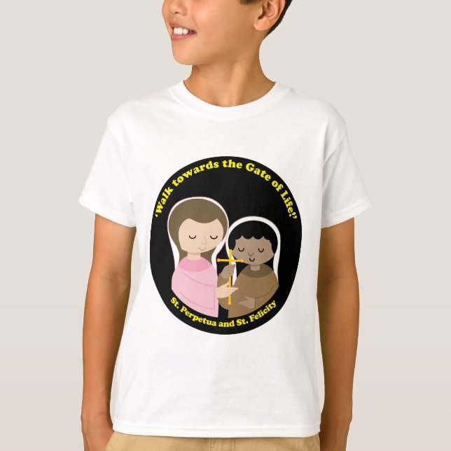 Camiseta Sts. Perpetua y dicha (Anverso)