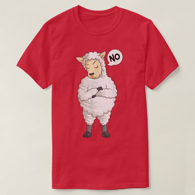 Camiseta Stubborn Sheep Farmers Niños Mujeres (Diseño del anverso)