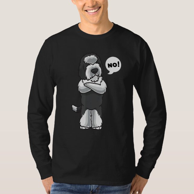Camiseta Stubborn Sheepadoodle Dog (Anverso)