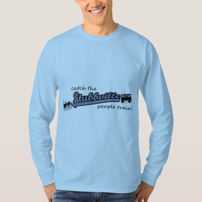Camiseta stubbville - tren de la gente (Anverso)