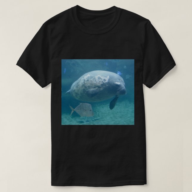 Camiseta Stubby the Manatee en el Zoológico de Columbus y A (Diseño del anverso)