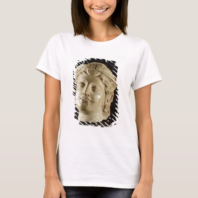 Camiseta Stucco head, Gandhara, 4th century AD (Anverso)