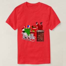 Camiseta Stuck Santa T-Shirt