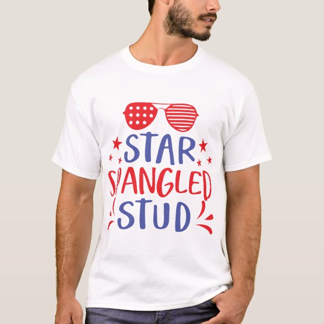 Camiseta Stud de hispano (Anverso)