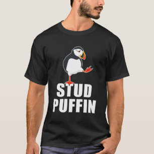 Camiseta Stud Puffin Funny Seabird Puffins