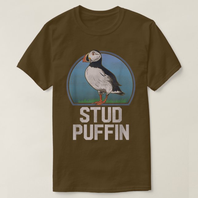 Camiseta Stud Puffin Funny Stud Muffin (Diseño del anverso)