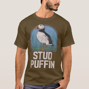 Camiseta Stud Puffin Funny Stud Muffin