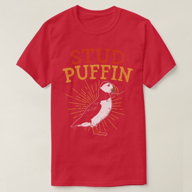 Camiseta Stud Puffin Puffins (Diseño del anverso)