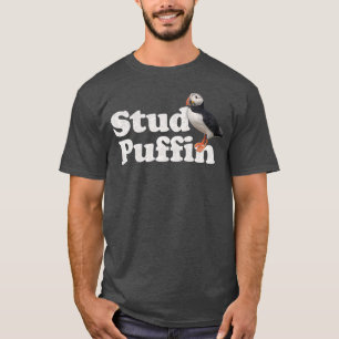 Camiseta Stud    PuffinPajamas estilo retro vintage