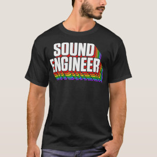 Camiseta Studio Audio Engineer Fun Sing Sound Guy Tech