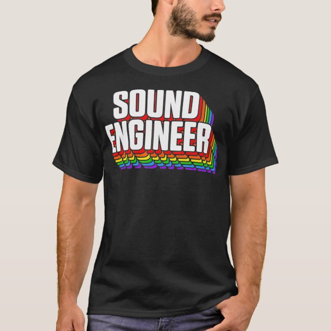 Camiseta Studio Audio Engineer Fun Sing Sound Guy Tech (Anverso)