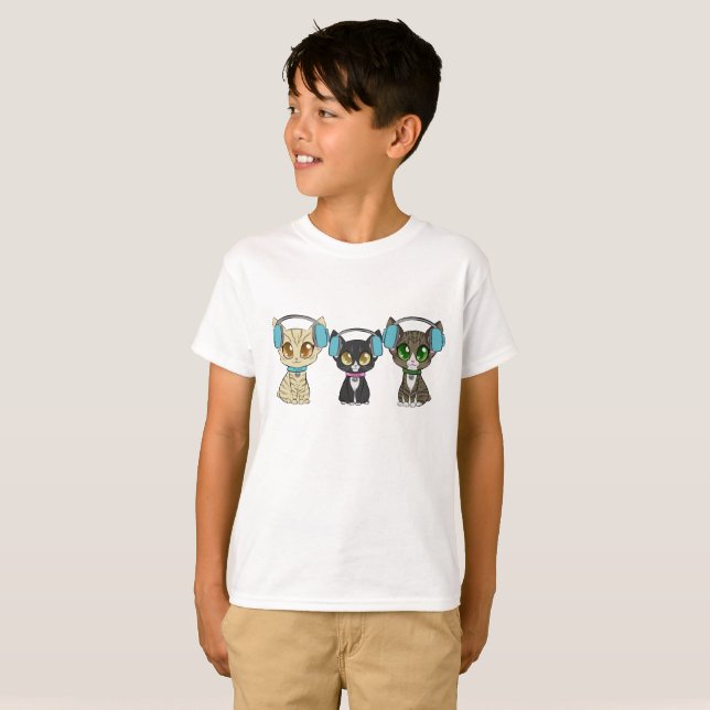 Camiseta Studio Cats Tagless Tee (Anverso completo)
