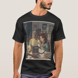 Camiseta Study and ceffeinate
