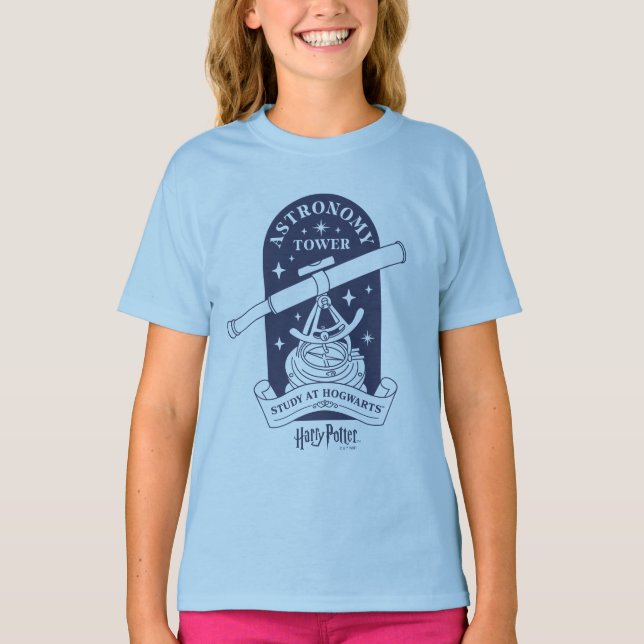 Camiseta Study at HOGWARTS™ Astronomy Tower (Anverso)