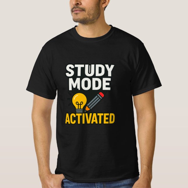 Camiseta Study Mode Activated • Student & Teacher  (Anverso)