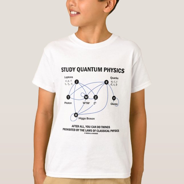 Camiseta Study Quantum Physics After All You Can Do Things (Anverso)